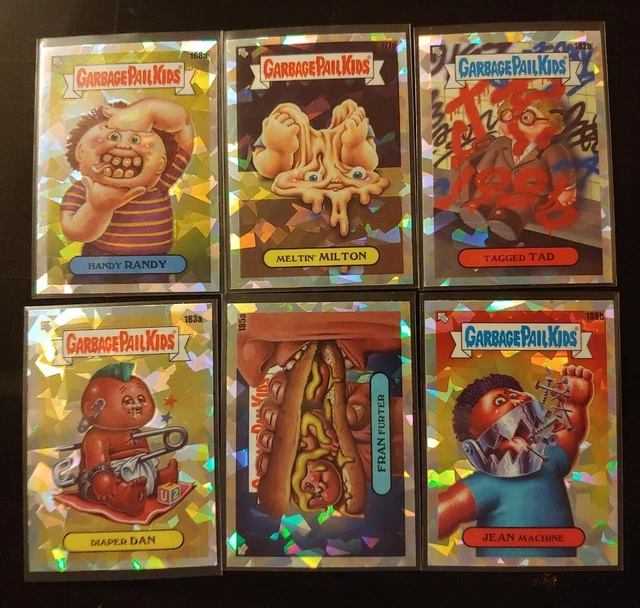 2022 Topps Chrome Garbage Pail Kids complete your Atomic Refractor set Series 5 2