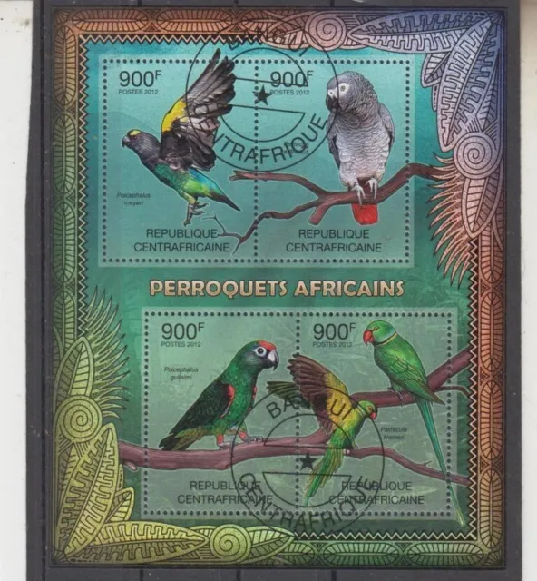 Papageien Sittiche Vögel Zenralafrika 3667-70