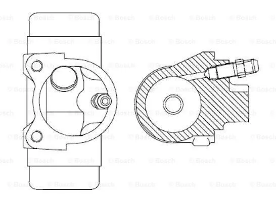 BOSCH F026002038 Radbremszylinder