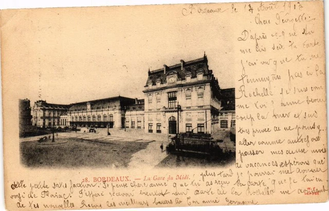 CPA BORDEAUX-La Gare du Midi (176960)