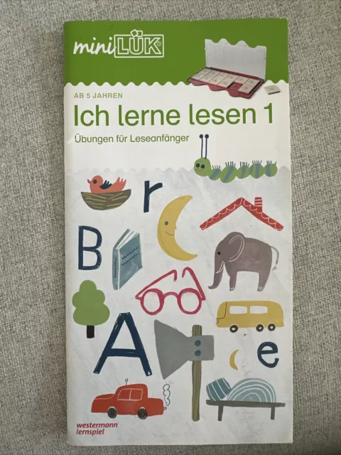 miniLÜK-Übungsheft. Deutsch: Ich lerne lesen 1 | Broschüre