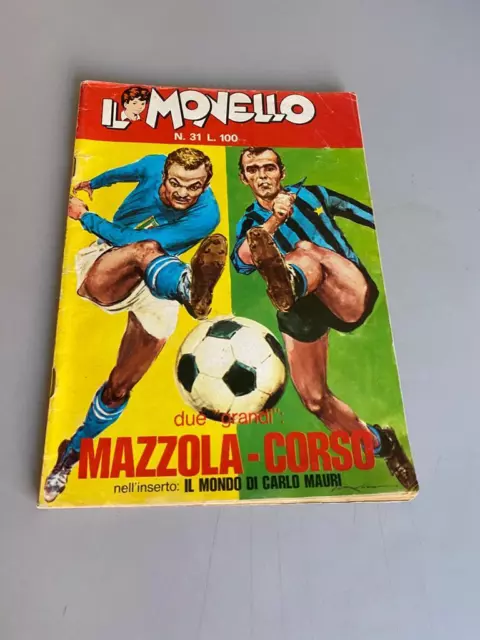 Rivista/Fumetto   Il Monello N.31   Del 1972     Con Figurine