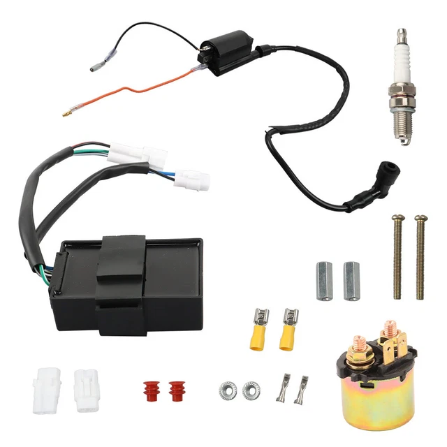 Ignition Coil Replacement For Kawasaki Bayou 300 KLF300 ATV (1986-2004) - Also Fits KLT160, KLT200, KLT250