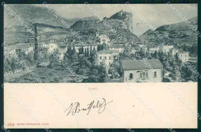 Trento Arco Veduta Generale Castello cartolina RB5474