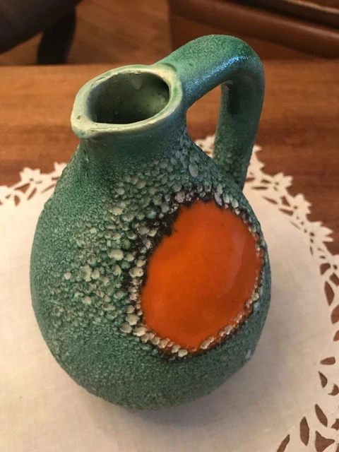 Le Creuset grande cruche céramique pichet à eau pot à lait dégradé de rouge 2L e