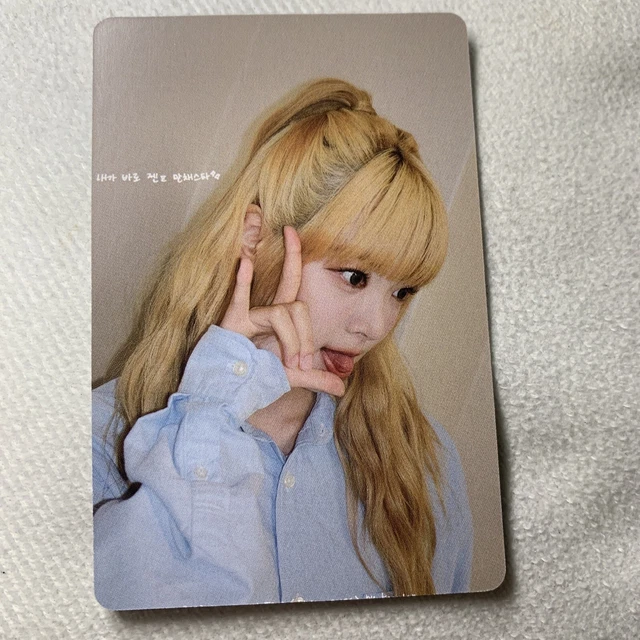 EUNCHAE LE SSERAFIM PERFECT NIGHT Celeb K-pop Girl Photo Rock 1 $10.79
