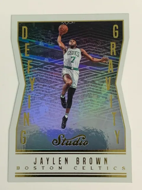 2016-17 Panini Studio Defying Gravity Die-Cut Jaylen Brown RC Celtics