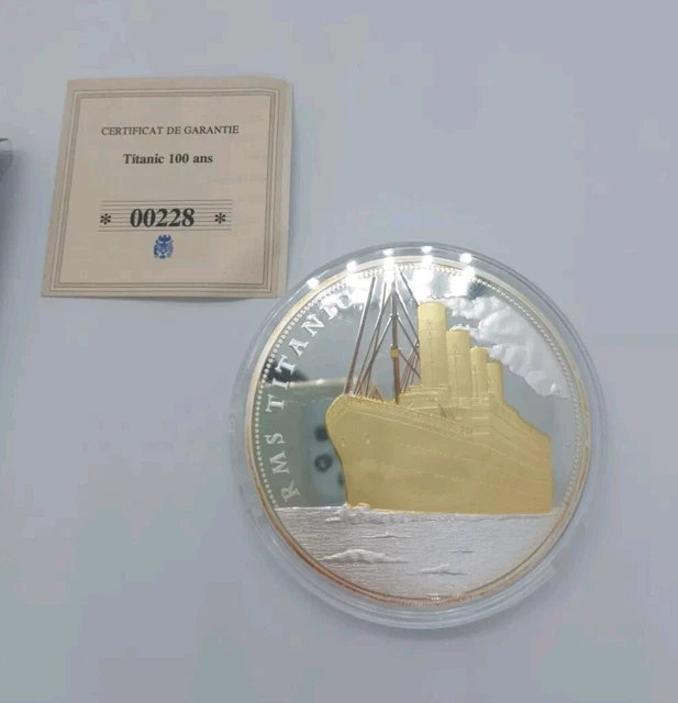 HARPIMER Moneda Titanic 100 años de Cumpleaños Preciosa Ficha rera Regalo conmemorativo para Coleccionar HARPIMER Moneda Titanic 100 años de Cumpleaños Preciosa Ficha rera Regalo conmemorativo para Coleccionar