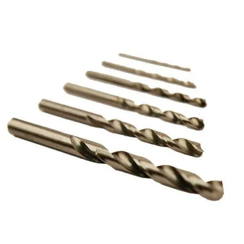 6pc Twist Drill Bit Set HSS 2mm - 8mm German Quality steel Metal wood plastic 20