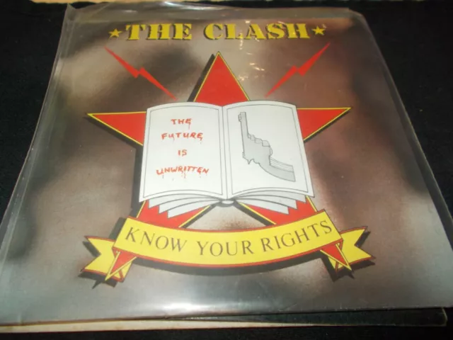 The Clash - Know Your Rights - Oz 7" P/S Vinyl -Vgc- Punk