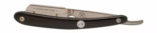 Parker 33R Stainless Steel Shavette Razor Black (SRB)