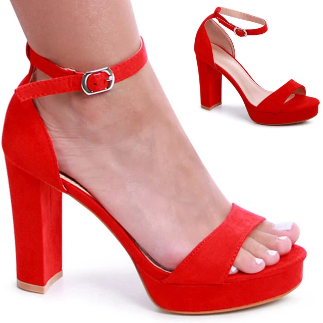 Chaussures Femme Lanière Sandales Plateformes Talons Hauts Escarpins Peep