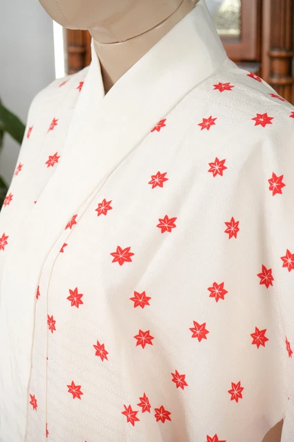 Dear Vanilla Japanese Juban Undergown Women's Kimono Genuine Vintage Mint 4