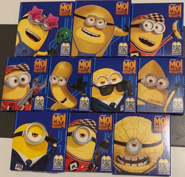 Lot 100 Minions 2 - Moi Moche Et Méchant - McDonald's 2020 - Rares - NEUFS