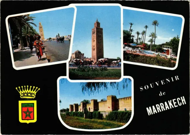 CPM AK MOROCCO Souvenir of Marrakech (67494)