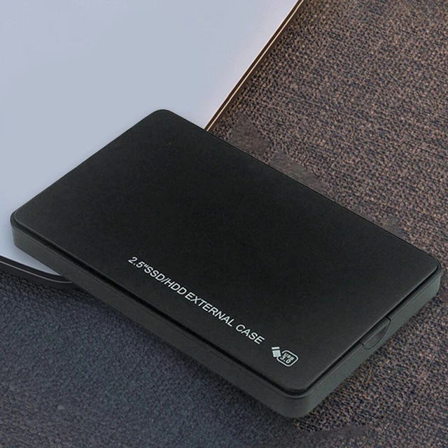Hard Drive Computer Case 2.5 INCH HDD/SSD Case 6Gbps Mobile Hard Drive Case for MacBook PC ...