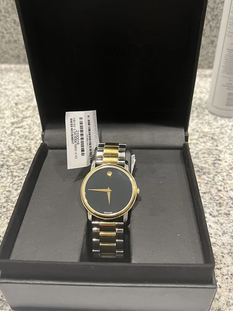 Movado Classic Museum Quartz Black Dial Men's Watch 2100016