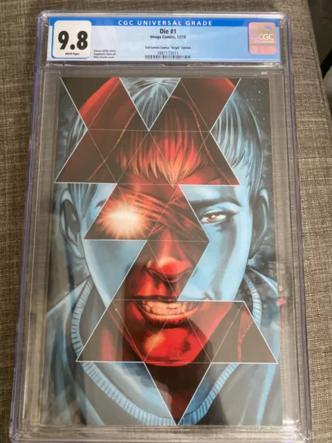 Die #1 CGC 9.8 Sad Lemon Comics Virgin Variant IMAGE -TV Series!