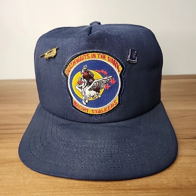 VINTAGE SPECIAL OPS Night Stalkers Death Waits In The Dark Hat With ...