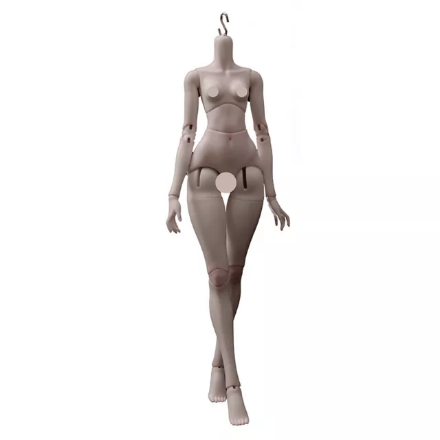 15" Height Resin Ball Jointed 1/3 Bjd Doll Body Flexiable Female Body Women Gift