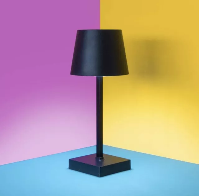 Lampada Da Tavolo Touch S/fili Ricaricabile Stile Minimal 3 Mod Di Luce