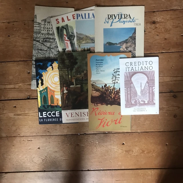 Lot De 9 Buvards Publicitaires Vintage Des Années 50/60 - France