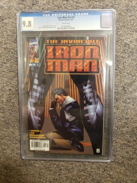 The Invincible Iron Man #5 NM March 1997 Marvel Comics Graded CGC 9.8