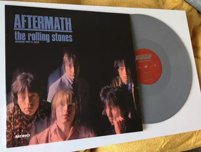 The Rolling Stones Aftermath 180gram Grey Vinyl LP London US Version 2023