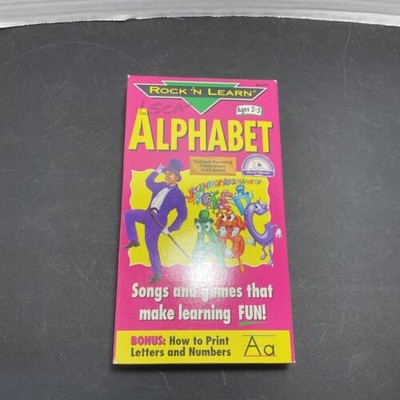 ROCK N LEARN  Alphabet (VHS, 2000) $9.90  PicClick