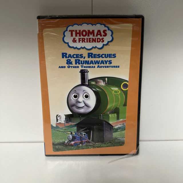 THOMAS & FRIENDS Races Rescues and Runaways DVD Brand New