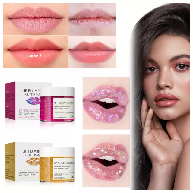 Natural Lip Care Softer Fuller Lips by Natural Lip Enhancer Lip Mask Lip Gloss