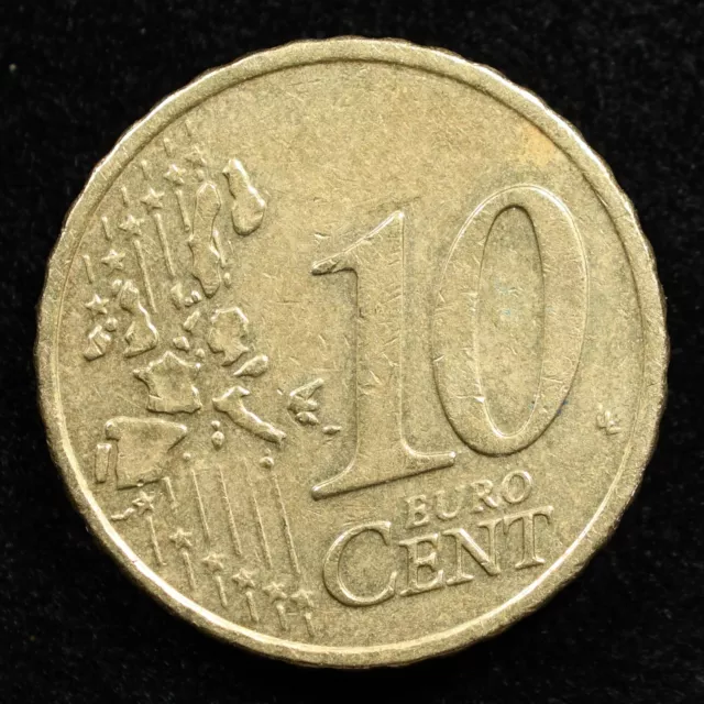 Ireland 10 Euro Cent 2003, Coin, Inv#C314 2