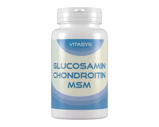 Vitasyg Glucosamin Chondroitin MSM 750mg - 300 Tabletten Vitamin C