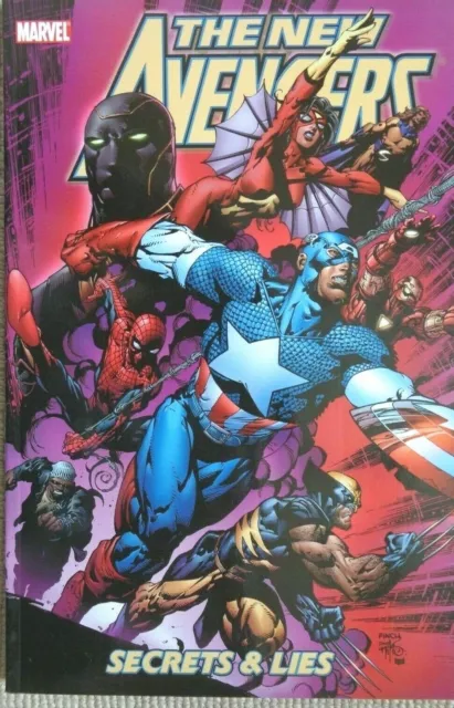 New Avengers Marvel : Secrets & lies by Brian Bendis Paperback  BRAND NEW BOOK