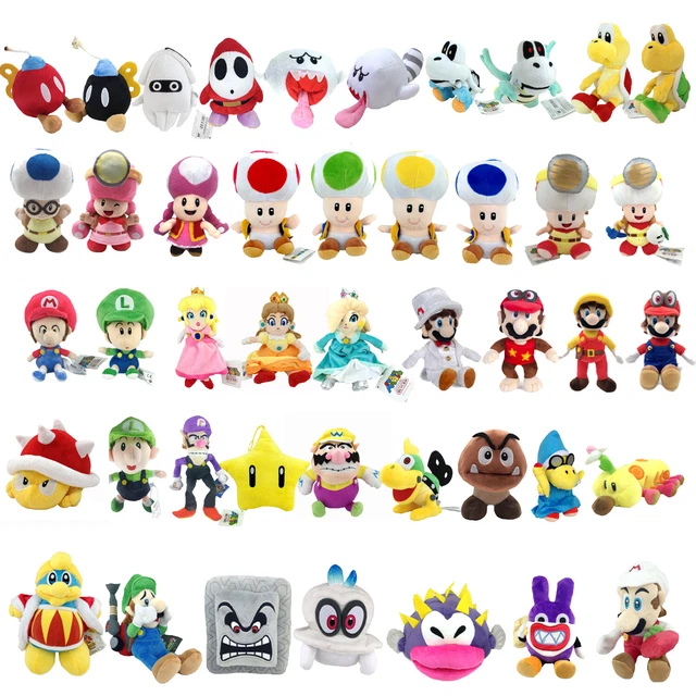 SUPER MARIO BROS King Dedede Cappy Porcupuffer Thwomp Wiggler Plush Toy Optional EUR 6 65 PicClick FR