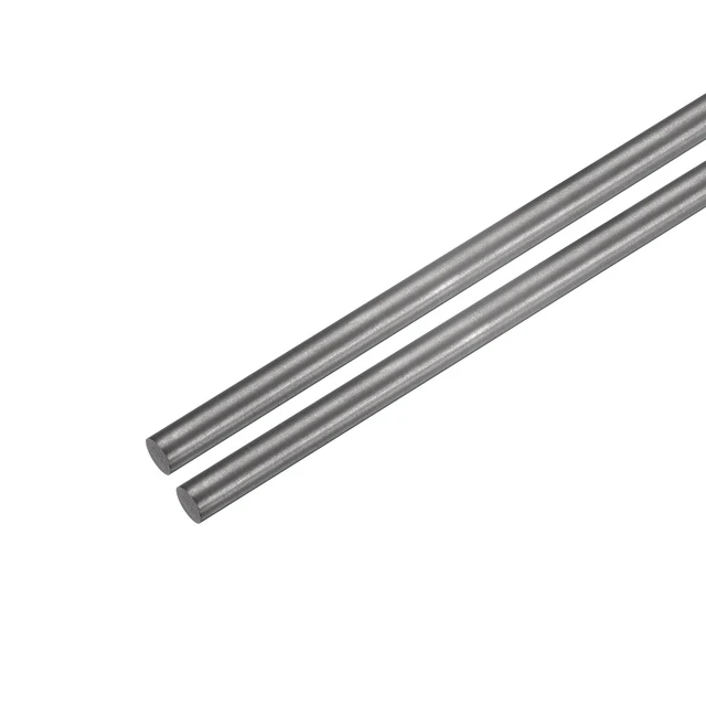 Graphite Rod Graphite Stirring Rod Stick Rod 300x6mm Black, Pack of 2