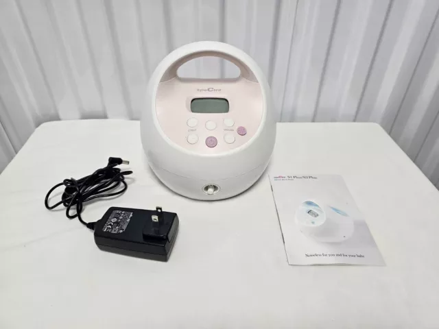 Spectra S2 Plus Double Electric Breast Pump - Pink Pump and Charger Only Tested