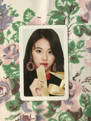 Rare Twice Chaeyoung Merry And Happy Blanket Photocard Transparent 25 99 Picclick