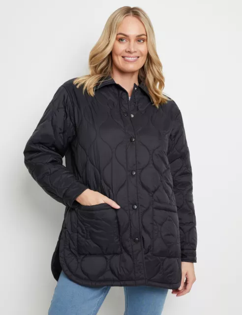 RIVERS -  Snap Front Puffer Jacket