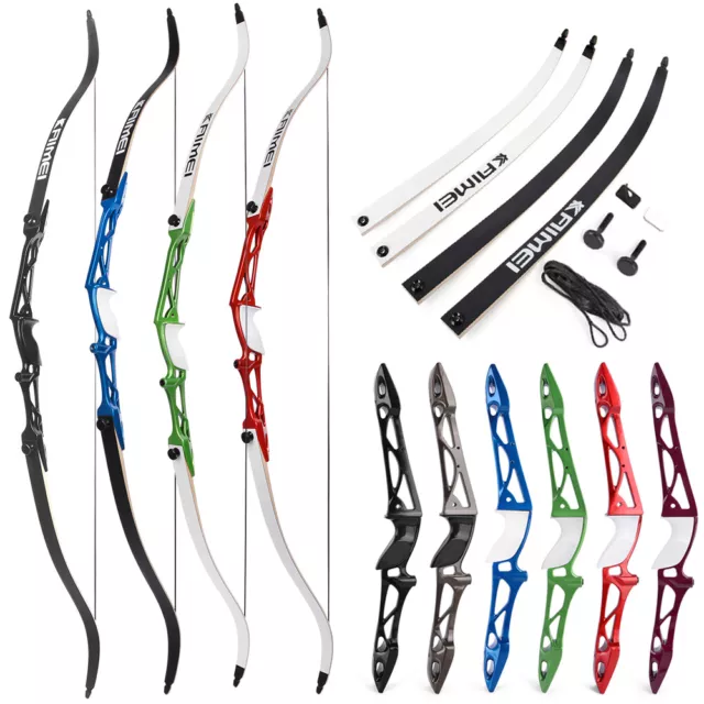 66" 68" 70" Takedown Recurve Bow 12-40lbs Aluminum Archery Hunting Competition