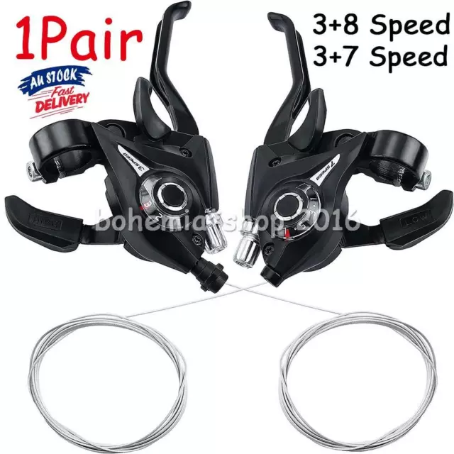 ST-EF51 Bicycle Mountain Bike Brake Gear Shifters Lever Transmission 3-7-8 Speed
