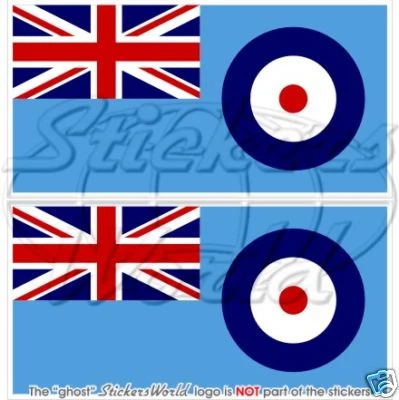 RAF FLAG, BRITISH Royal Air Force Ensign, Sticker Decal $10.32 ...