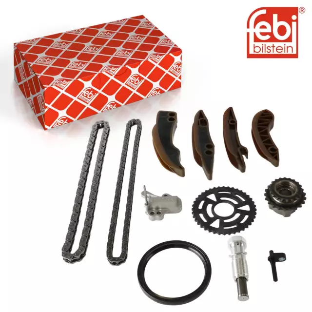 Febi 102040 Kit de Chaîne Distribution Pour BMW 1ER E81 E87 F20 3ER E90 F30 5ER