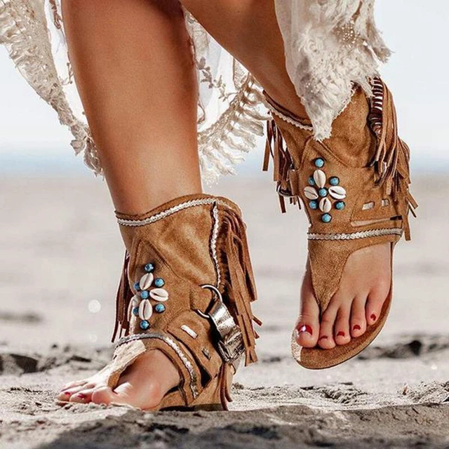Tassel sandals uk hotsell