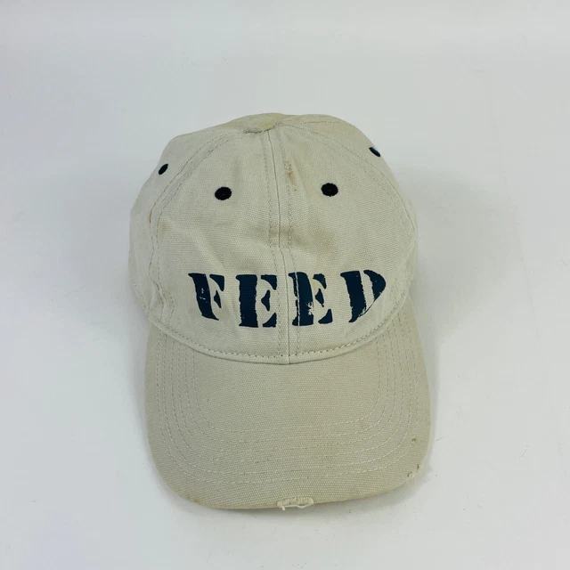 Feed USA Target Dad Cap Baseball Hat 2012 Rare Collaboration Brown Tan Navy