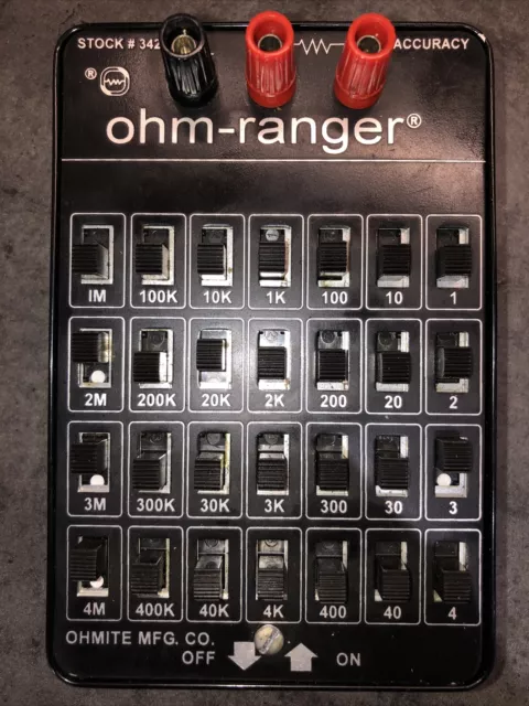 Ohmite 3420 Ohm-Ranger