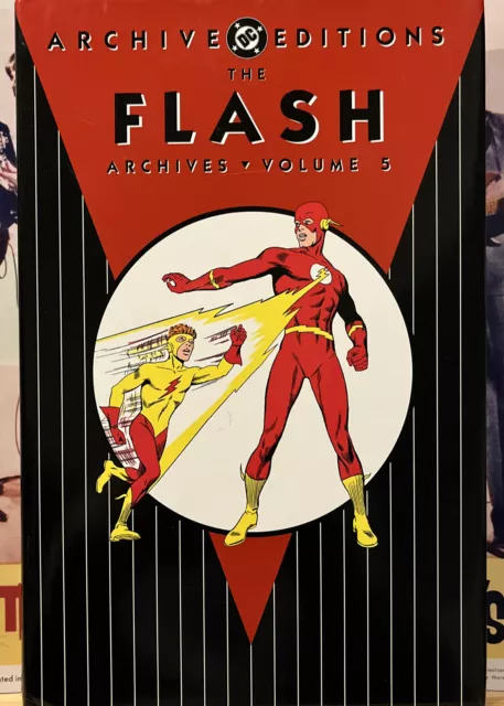 DC Archives: The Flash Archives Vol. 5 (HC, 1st printing, OOP, RARE) ***