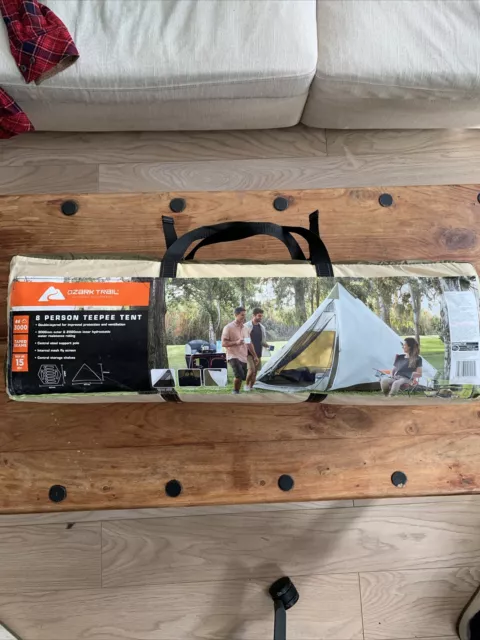 Tenda teepee Ozark Trail 8 persone  ️ nuovissima spedizione veloce e gratuita ✅