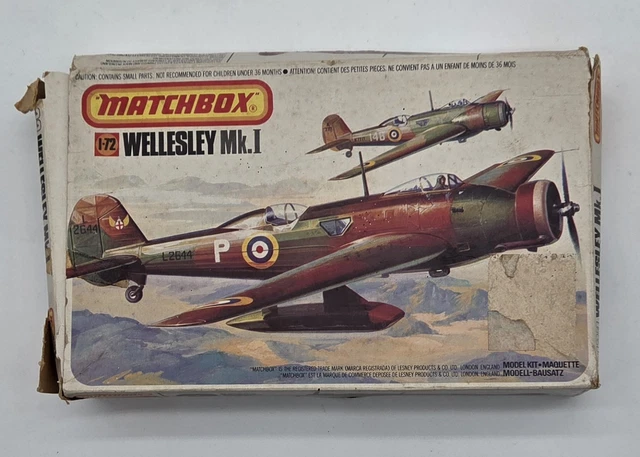 matchbox SPITFIRE Mk IX 2 MAQUETTE MODEL 1:72 AERo AVION PLANE PK-2 raf