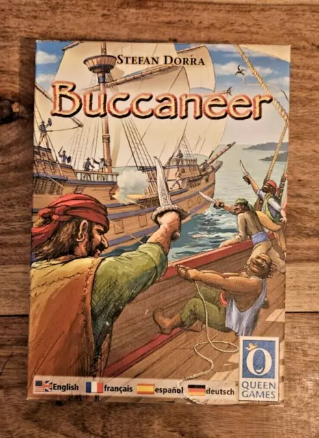 Buccaneer - Pirate Themed Board Game - Queen Games